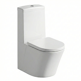 Mode Tate Close Coupled Toilet with Wrapover Soft Close Seat