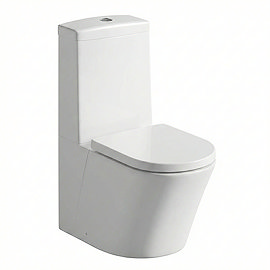 Mode Tate Close Coupled Toilet with Wrapover Soft Close Seat