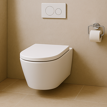 Mode Tate Wall Hung Toilet with Wrapover Soft Close Seat