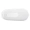 Toreno 1520 Small Modern Slipper Free Standing Bath  additional Large Image