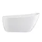 Turin Small Modern Slipper Free Standing Bath - 1520mm Profile Large Image