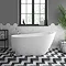 Toreno 1520 Small Modern Slipper Free Standing Bath Large Image