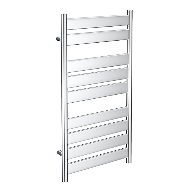 Modena 9 Panel Designer Heated Towel Rail - 950 x 500mm - Chrome Large Image