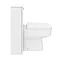 Turin 500mm BTW Toilet Unit inc. Cistern + Square Pan (Depth 200mm)  Standard Large Image