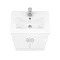 Toreno 1100mm Gloss White Vanity Unit Bathroom Suite - Depth 400/200mm  In Bathroom Large Image