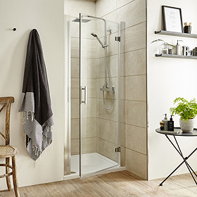 Toreno 8mm Hinged Shower Door Large Image