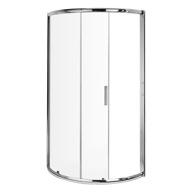 Turin 860x860mm Single Entry Quadrant 8mm Easy Fit Shower Enclosure Profile Large Image