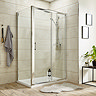 Turin 8mm Sliding Shower Door - Easy Fit  Profile Large Image