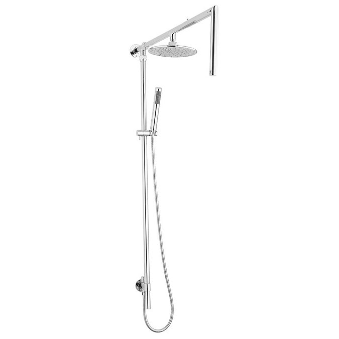 Modena Square Shower Bath Package with Shower Kit & Concealed Valve In Bathroom Large Image