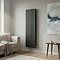The Heating Co. Modern 1600 x 408mm Vertical Double Flat Panel Anthracite Radiator