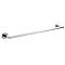 Modern 24" Single Towel Rail Chrome - RSE005 Large Image