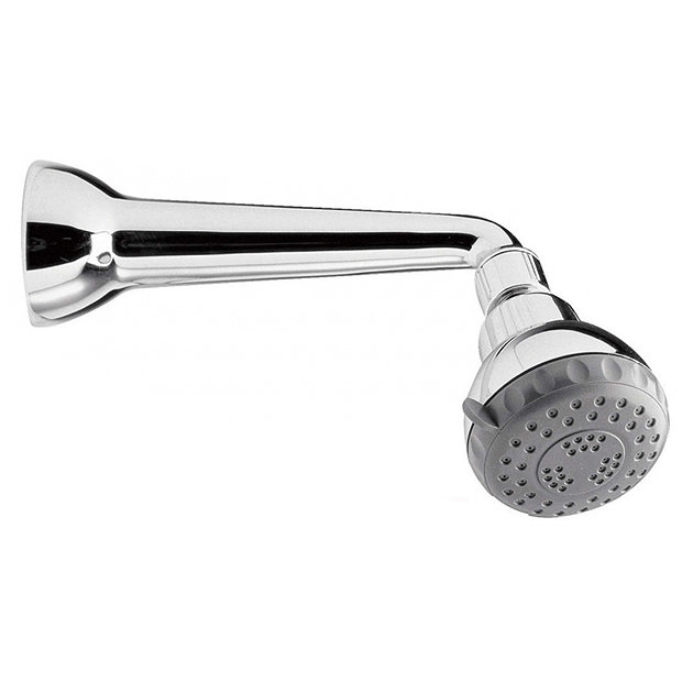 Ultra Modern 3 Function Fixed Shower Head & Arm Chrome A378 at