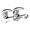 Ultra Modern Athena Basin Taps - Chrome - PH301LPH370 Large Image
