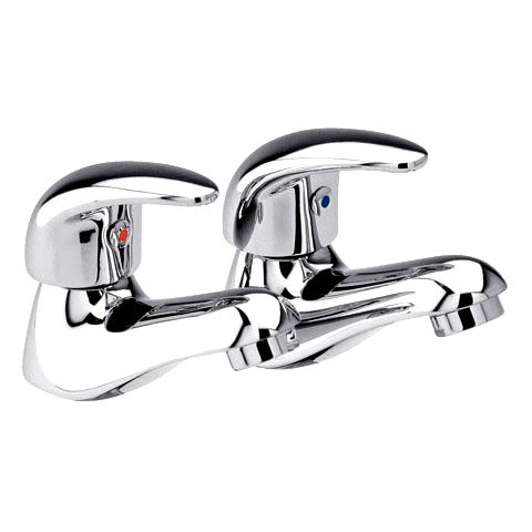 Ultra Modern Athena Bath Taps - Chrome - PH302LPH370 Large Image