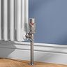 Monza Brushed Nickel Angled Thermostatic Radiator Valves - Energy Saving