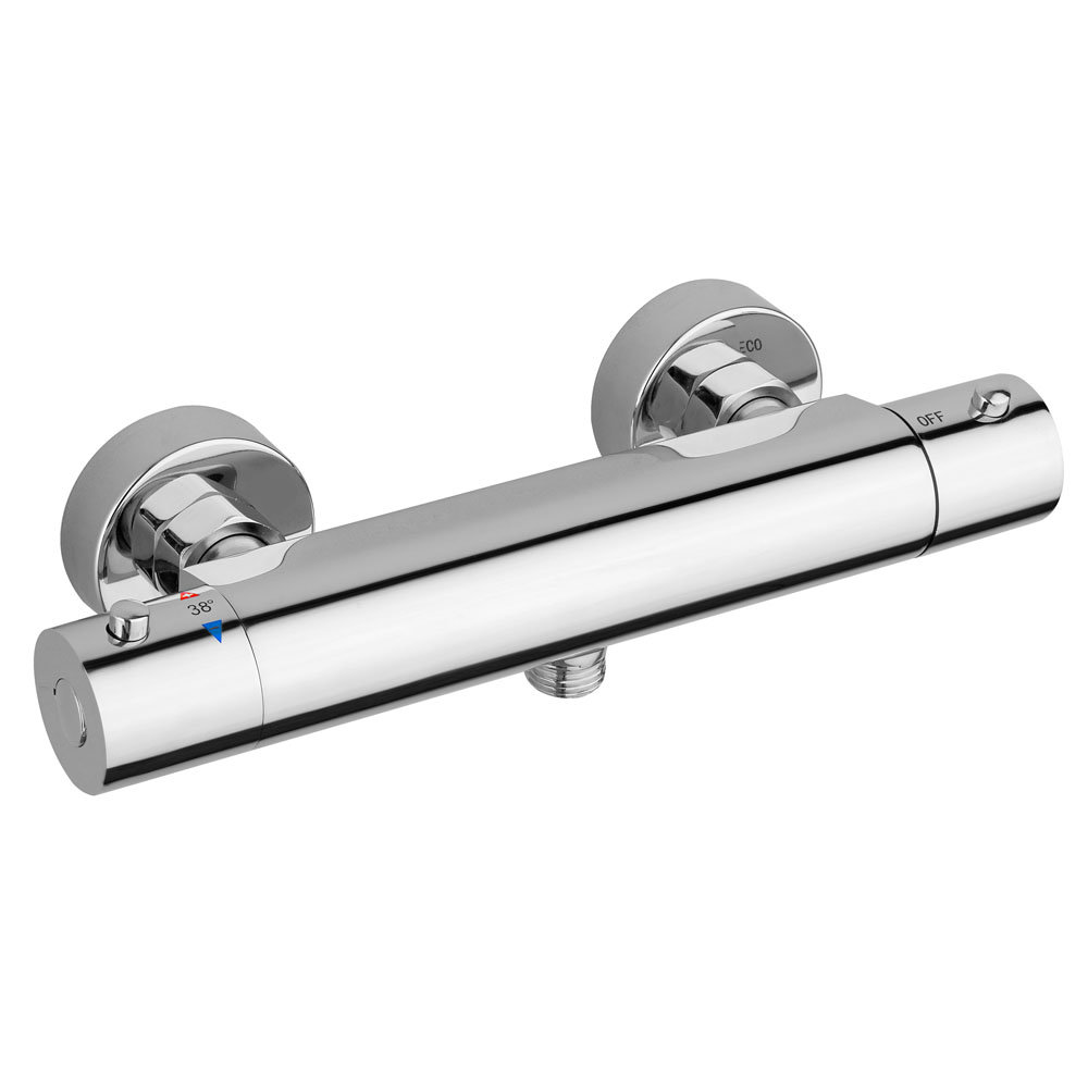 Modern Cool Touch Shower Bar Valve + Slider Rail Kit Victorian