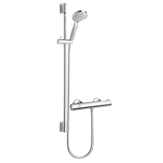 Modern Cool Touch Shower Bar Valve + Slider Rail Kit Large Image