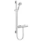 Modern Cool Touch Shower Bar Valve + Slider Rail Kit Large Image