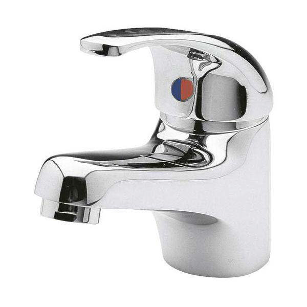Ultra Eon Single Lever Mono Basin Mixer Tap with Waste - Chrome - PF305 Large Image