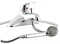 Modern Eon Single Lever 3/4 Bath Shower Mixer Large Image