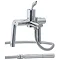 Ultra Modern Flame Deck Mounted Bath Shower Mixer - PV304 Large Image