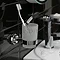 Hudson Reed Modern Frosted Tumbler with Chrome Holder - LP304 Profile Large Image