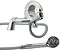 Modern Hola Deck Mounted Bath Shower Mixer Large Image
