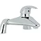 Modern Liscia Single Lever Deck Mounted Bath Filler Large Image