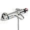 Nuie Reef Thermostatic Bath Shower Mixer - Chrome - CD324 Large Image