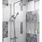 Modern Round 2 Outlets Thermostatic Bar Shower Valve - Chrome - XA001 Feature Large Image