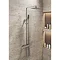Modern Round 2 Outlets Thermostatic Bar Shower Valve - Chrome  Feature Large Image