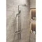Modern Round 2 Outlets Thermostatic Bar Shower Valve - Chrome Feature Large Image