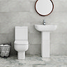Pro 600 Modern Short Projection Toilet + Soft Close Seat