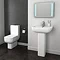Pro 600 Modern Short Projection Toilet with Soft Close Seat Profile Large Image