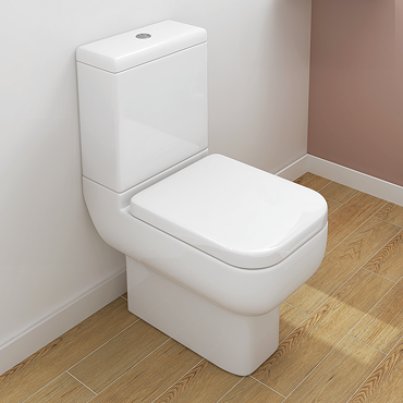 Pro 600 Modern Short Projection Toilet + Soft Close Seat