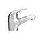 Modern Single Lever Basin Tap with Waste - Chrome - DTY305  In Bathroom Large Image