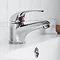 Modern Single Lever Basin Tap with Waste - Chrome - DTY305  Newest Large Image