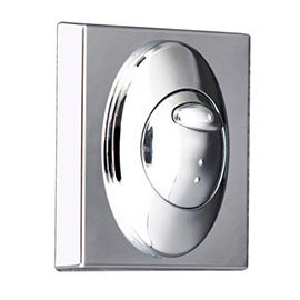 Modern Square Mount for Concealed Cistern Push Buttons Medium Image