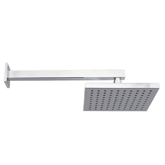 Modern Triple Outlet Shower Pack with Head, Body Hets + Slider Rail Feature Large Image