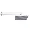 Modern Triple Outlet Shower Pack with Head, Body Hets + Slider Rail Feature Large Image