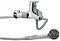 Modern Surf Single Lever Wall Mounted Bath Shower Mixer Large Image