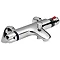Modern Thermostatic Bath Shower Mixer Tap + Slider Shower Rail Kit Profile Large Image