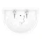 Monaco Traditional Basin + Pedestal (2 Tap Hole - Various Sizes)  In Bathroom Large Image