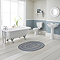 Monaco Traditional Close Coupled Toilet with Soft Close Seat (Gloss White)