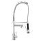 Monda Tall Kitchen Tap with Riser and Pan Filler Large Image