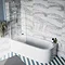 Monsanto Grey Stone Effect Wall Tiles - 300 x 600mm Standard Large Image