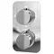 Montreal Modern Shower Package (Fixed Head, Ceiling Mounted Arm, Handset & 6 Body Jets) Profile Lar