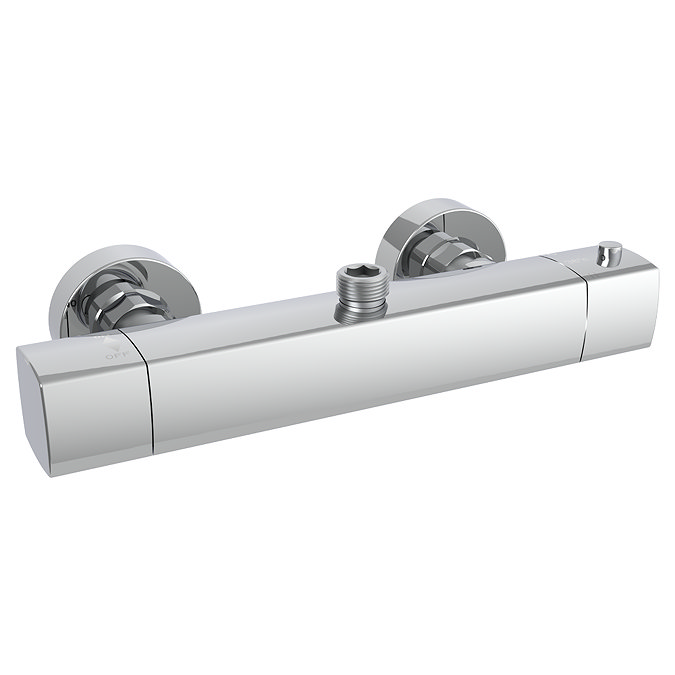 Montreal Modern Thermostatic Bar Shower Valve (Top Outlet)