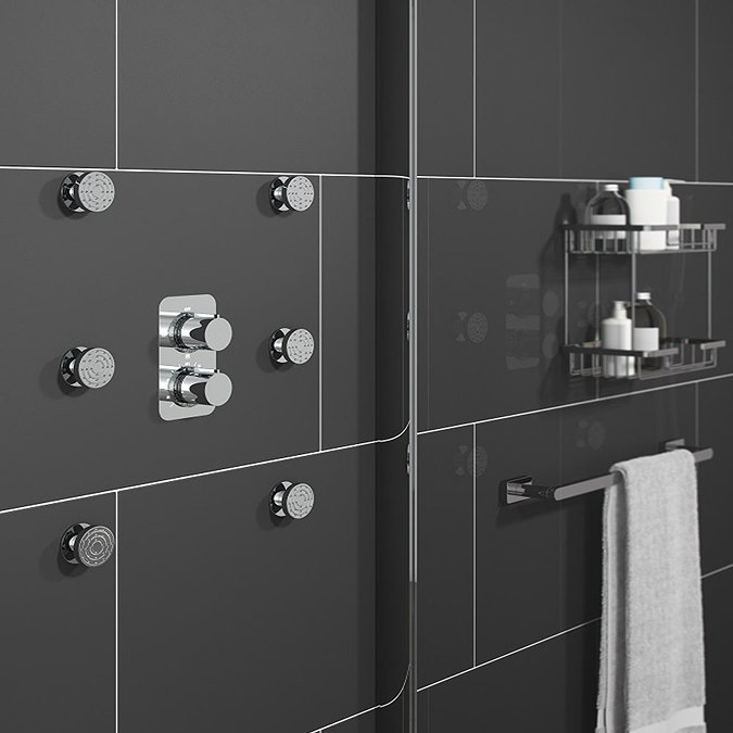 Montreal Thermostatic Dual Function Concealed Shower Valve  Profile Large Image