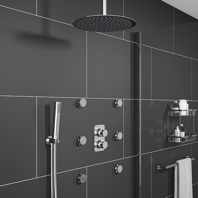 Montreal Thermostatic Triple Function Concealed Shower Valve Profile Large Image